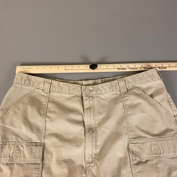 Wrangler‎ Mens Cargo Shorts Size 42 Beige Relaxed Fit Outdoor Casual Khaki - Picture 6 of 14